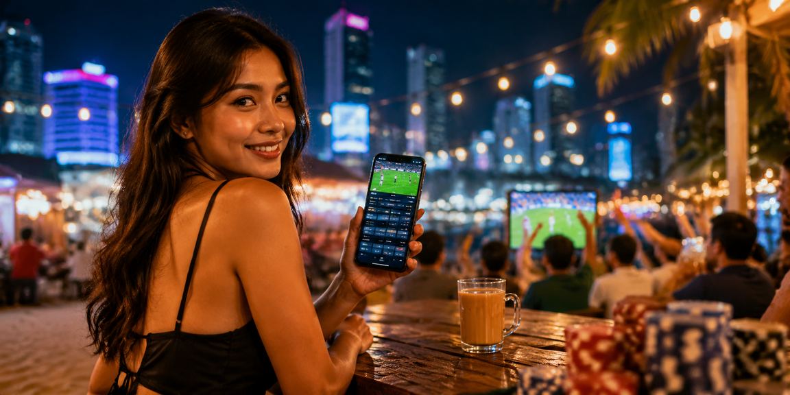 Pengguna mc20 di Kuala Lumpur menyemak status VIP dan ganjaran melalui aplikasi telefon pintar