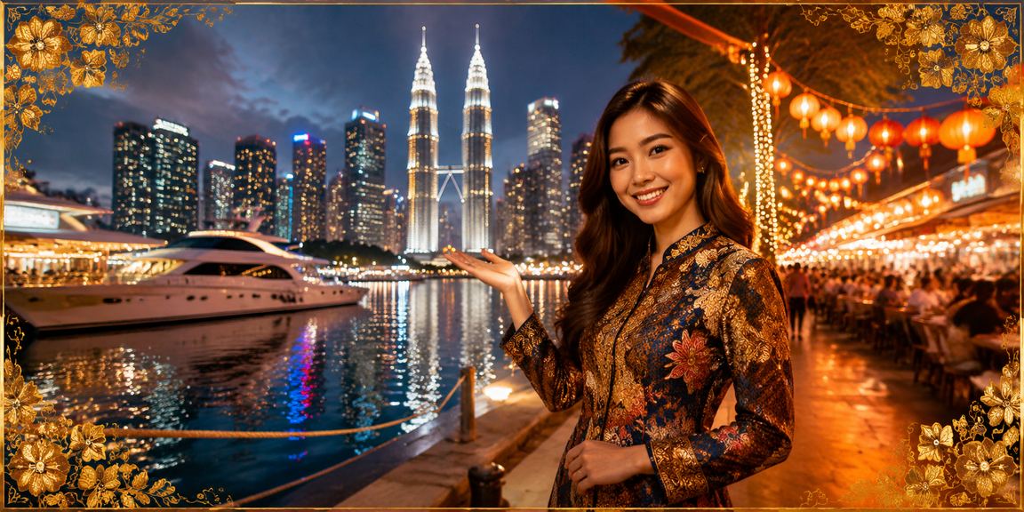 Pemain e-sukan di Kuala Lumpur menonton perlawanan dalam talian dengan suasana batik tempatan