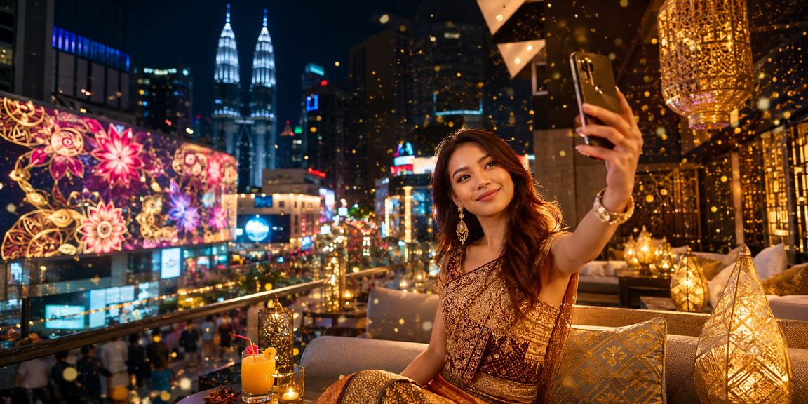 Pemain meneroka permainan popular mc20 melalui telefon pintar di Kuala Lumpur